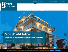Tablet Screenshot of hoteljollino.it